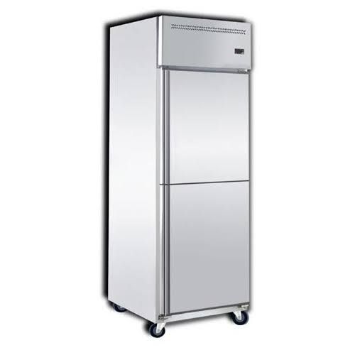 QP S/steel 2 Doors Upright Chiller Freezer Piping System Top Glass Display (Model: SCPL-2DC/F)