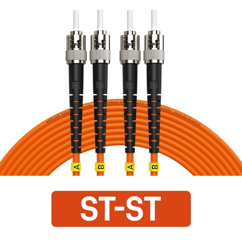 Fiber Optic Patch Cord ST/UPC - ST/UPC (Multimode) - 3Meter