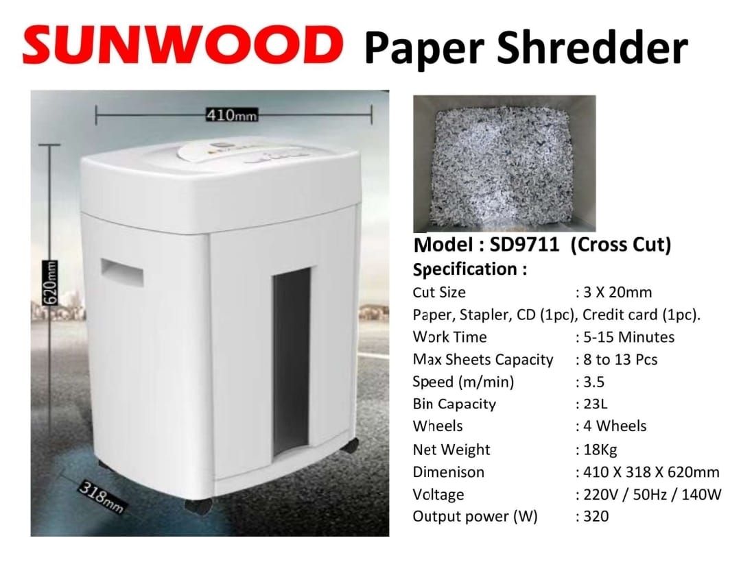 Paper shredder