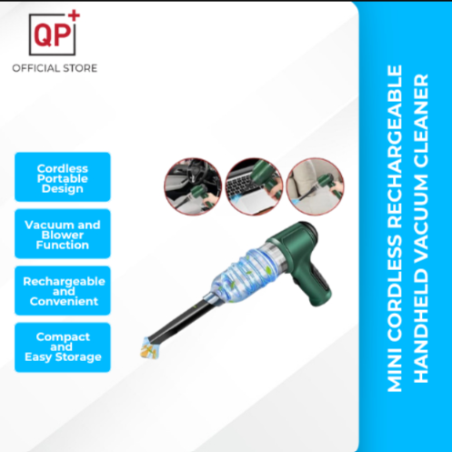 MINI CORDLESS RECHARGEABLE HANDHELD VACUUM CLEANER CUM BLOWER l PENIUP l 吹风机-