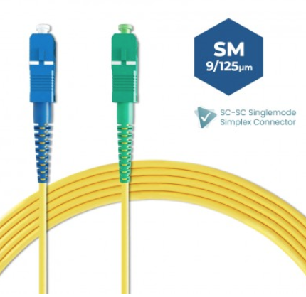 SC/UPC-SC/APC SINGLEMODE SIMPLEX FIBER OPTIC PATCH CABLE 10M 15M 20M 25M 30M
