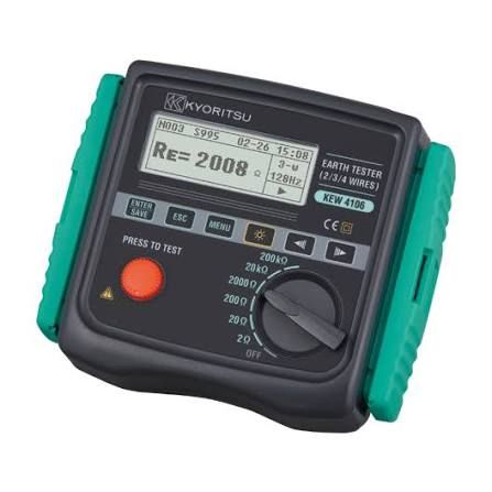 KYORITSU 4106 EARTH TESTER (2/3/4 WIRES)