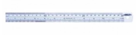 12" STEEL RULER INSIZE 5.0