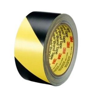 HENG SENG CAUTION TAPE  3" x 50M  ( BLACK / YELLOW )