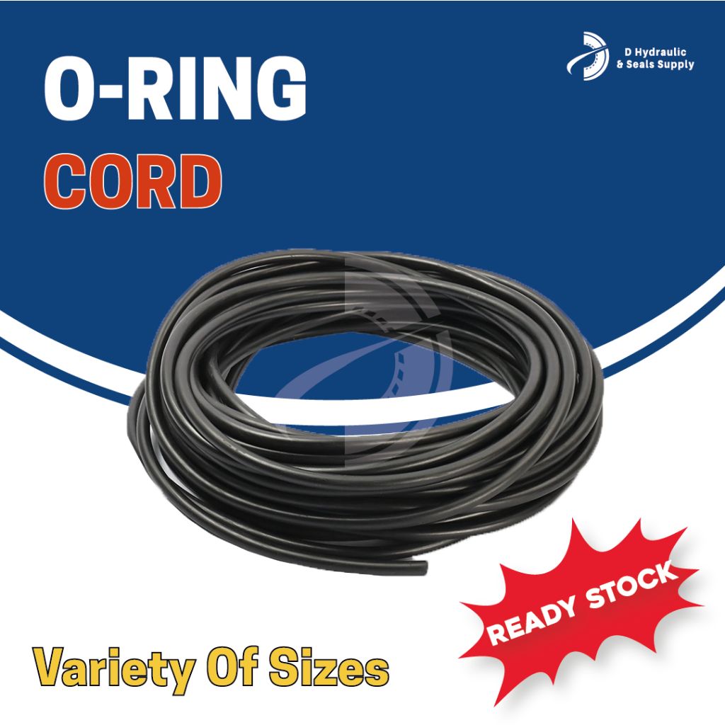 NBR O-RING CORD 8MM (10 Meter)