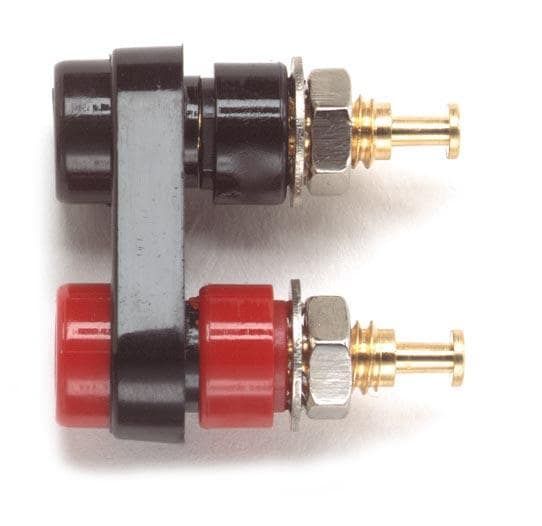 Fluke PJKPL 2383-0 Mini Bind Post, Gold Pl (black)