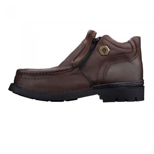 Black Hammer Mid-cut Double Zip - Brown (UK 5-10)