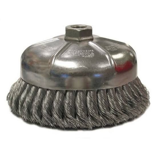 Wire Wheel Cup Brush For Angle Grinder (Steel WIre/Twist Knot-Stainless Steel Wire)-3 & 4 Inch