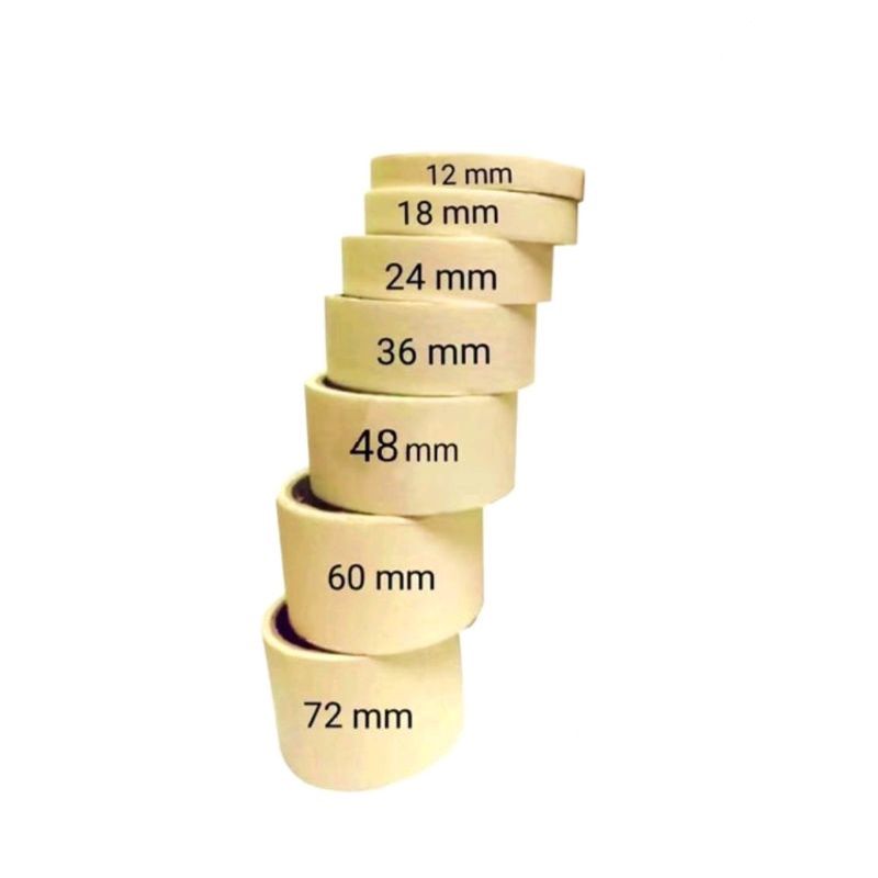 Masking Tape 12mm 18mm 24mm 36mm 48mm X 15 Yards