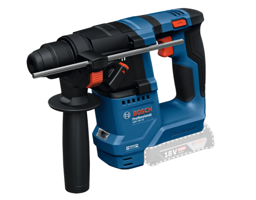 BOSCH GBH 18V-18 X CORDLESS ROTARY HAMMER WITH ONECHUCK (SET) (06119271J0)