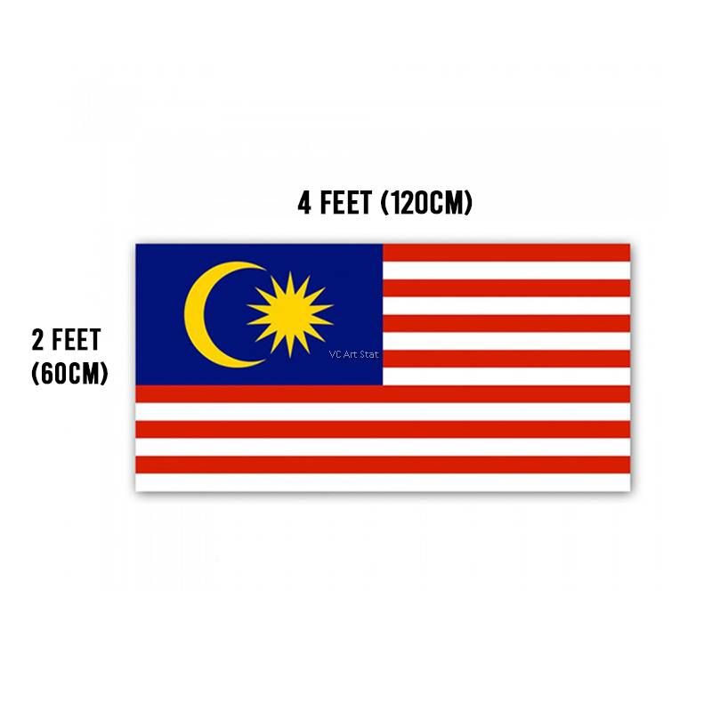 Bendera Malaysia 2X4