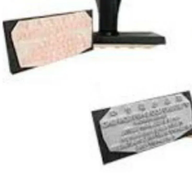 Rubber stamp only for printer S-843