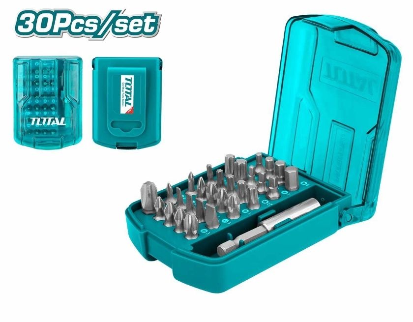 TOTAL 30 pcs Screwdriver Bits Set