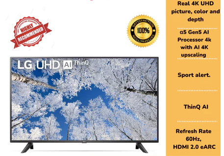55" HDR10 Smart 4K UHD LED TV 55UQ7050PSA