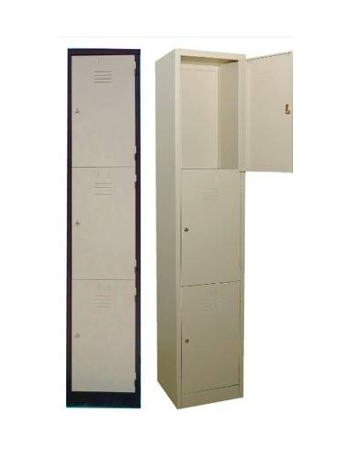 STERLING 3 COMPARTMENTS STEEL LOCKER (S114/3 & S114/3S)