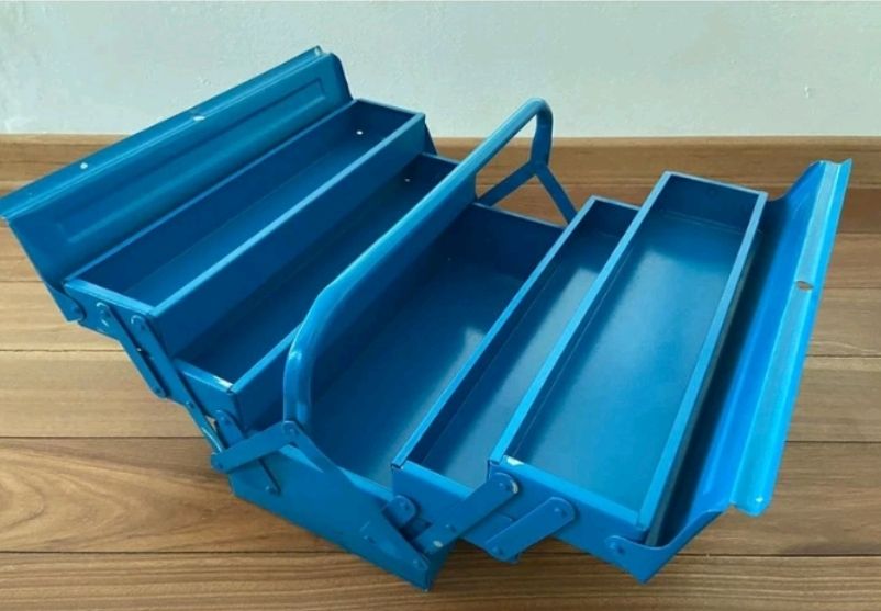 Box Metal Cantilever Steel Tool Box 3 Tiers
