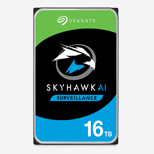 Genuine Malaysia Seagate Warranty - SEAGATE SKYHAWK AI 16TB Internal Hard Disk 3.5inch CCTV/Surveillance Hard Drives