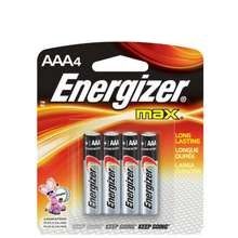 ENERGIZER Max alkaline AAA Battery 4pcs