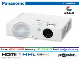 PANASONIC PT-SW280A 2800 LUMENS WXGA PROJECTOR
