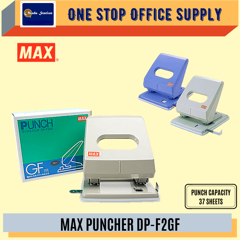 Max 2 Hole Puncher DP-F2GF / Max / Puncher / 2 Hole Puncher / Max Puncher / DP-F2GF / MAX 2 Hole Puncher DP-F2GF