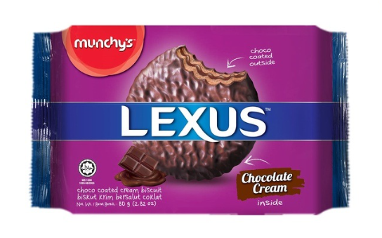 Lexus Choco Coated Chocolate 80 g x 24