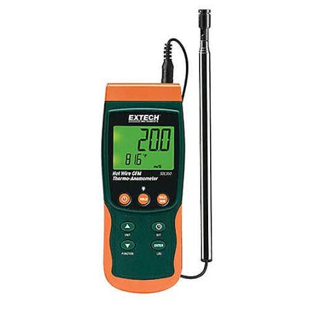 Hot Wire Thermo-Anemometer SD Logger W/NIST