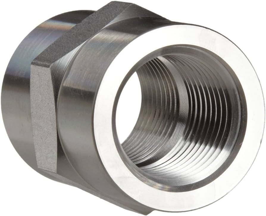 ¾” NPT FEMALE X 1” NPT FEMALE HEX COUPLING CS