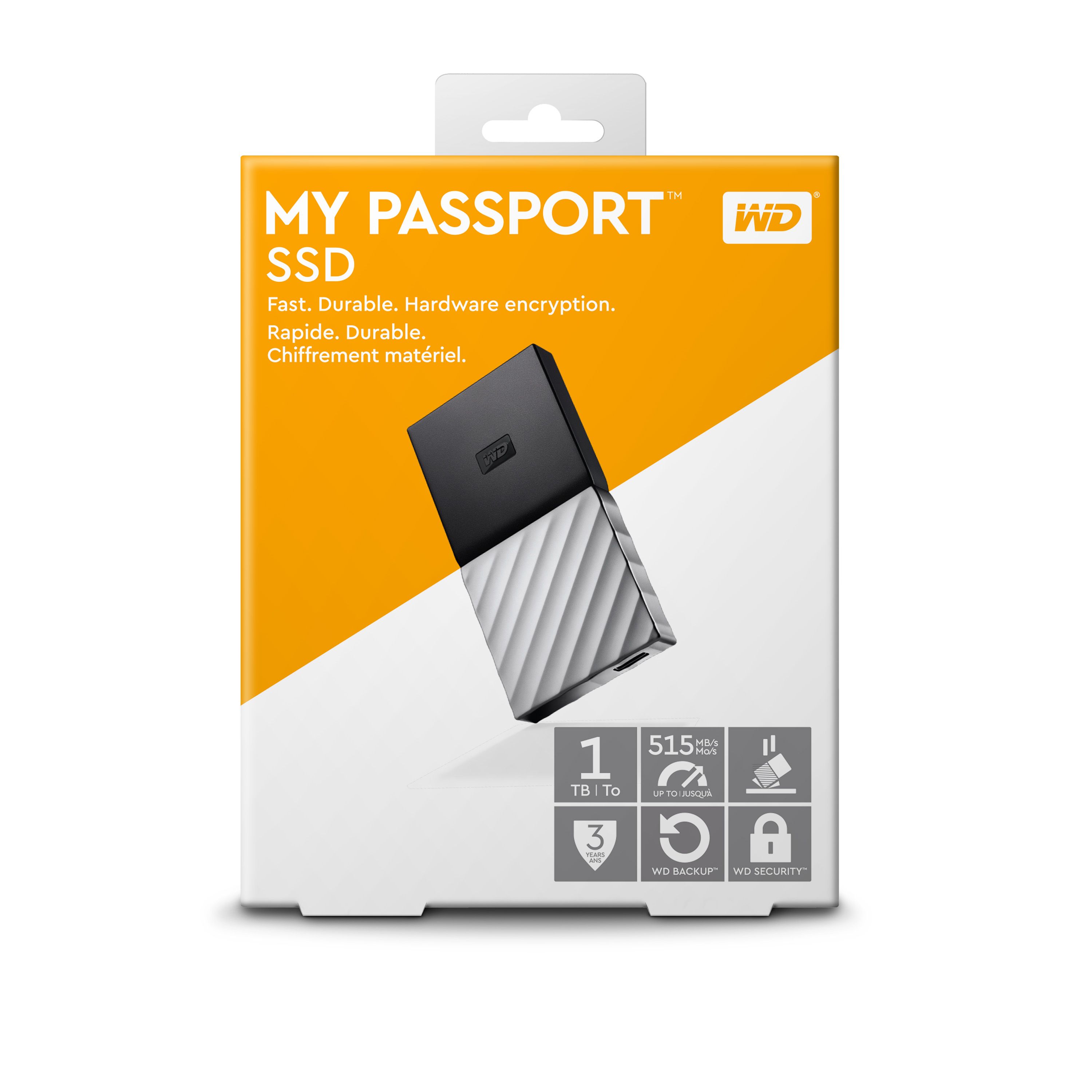 WD My Passport External Portable SSD 1TB
