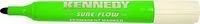 KENNEDY KEN7345070K GREEN PERMANENT MARKER PENS