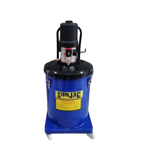 SUNJAC FF09-40L 40Litre Air Grease Pump With Hose & Gun 50:1 Pneumatic Lubricator