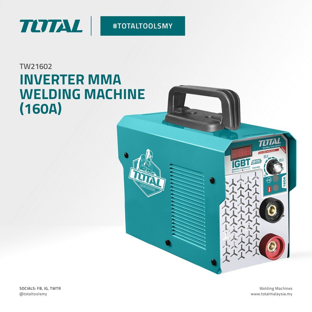 TOTAL TW21602 INVERTER MMA WELDING MACHINE