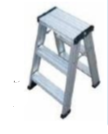 Temo 34.5*31*30.5cm Aluminum Step Stool (2x2)