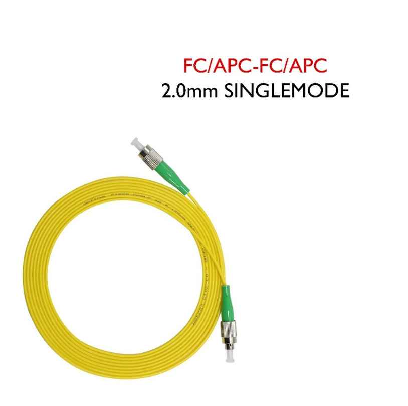 PATCH CORD 2.0MM FC/APC-FC/APC YELLOW ( 2M, 3M ,5M) PC301
