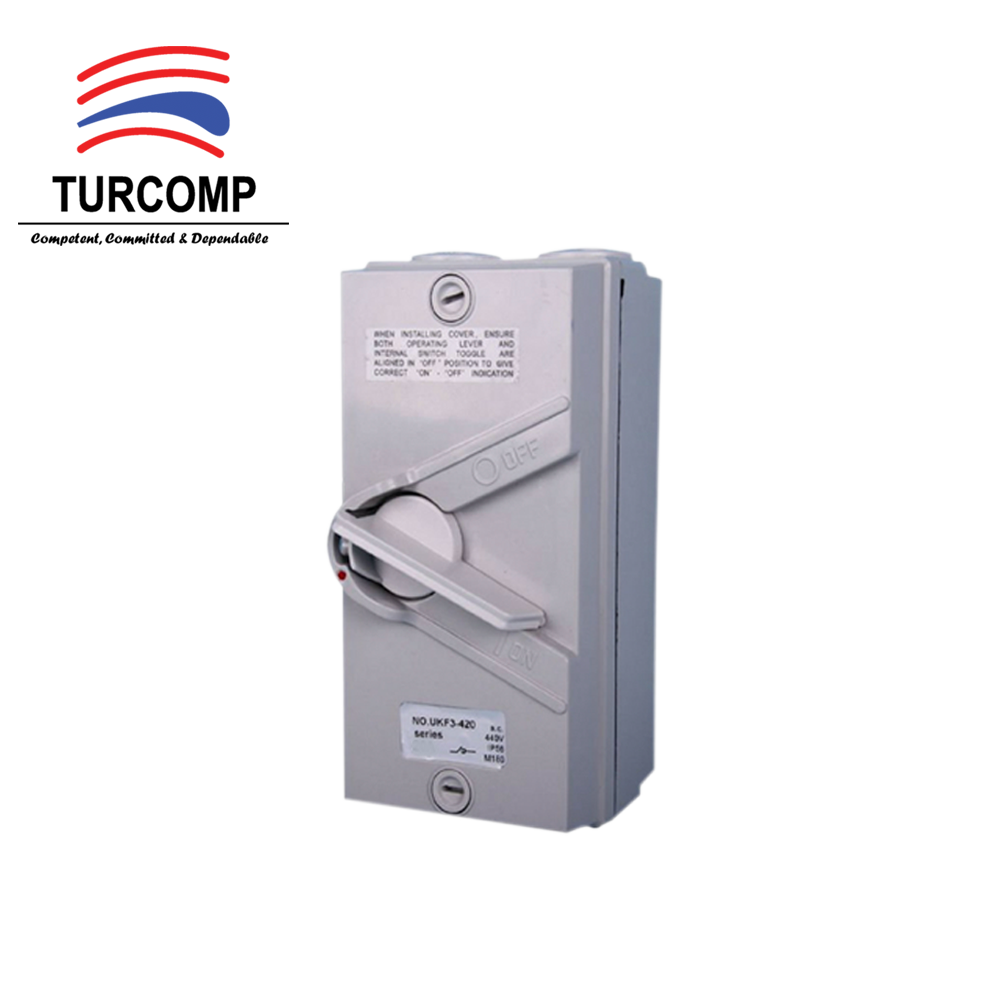 ISOLATOR ON/OFF KINGSWAY 20A 3POLE