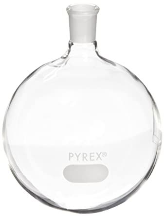 PYREX *PYREX 3L Short Ring Neck Boiling Flask, Round Bottom