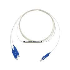 SC/UPC SPLITTER 1:2 PLC 1260nm to 1650nm complete with 1 ADAPTER SC/UPC