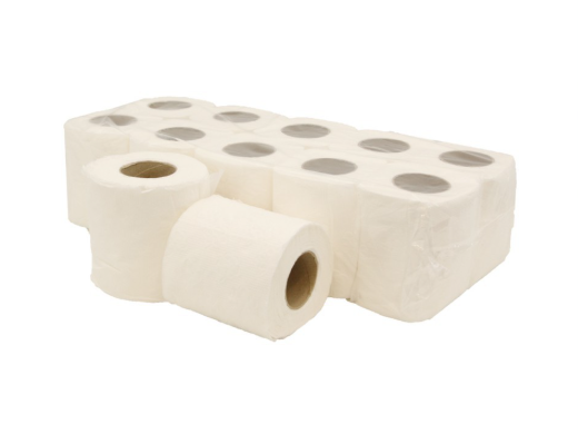 Bathroom Toilet Rolls 140s 2 PLY x 10 Pkt x 10 Rolls Virgin Pulp