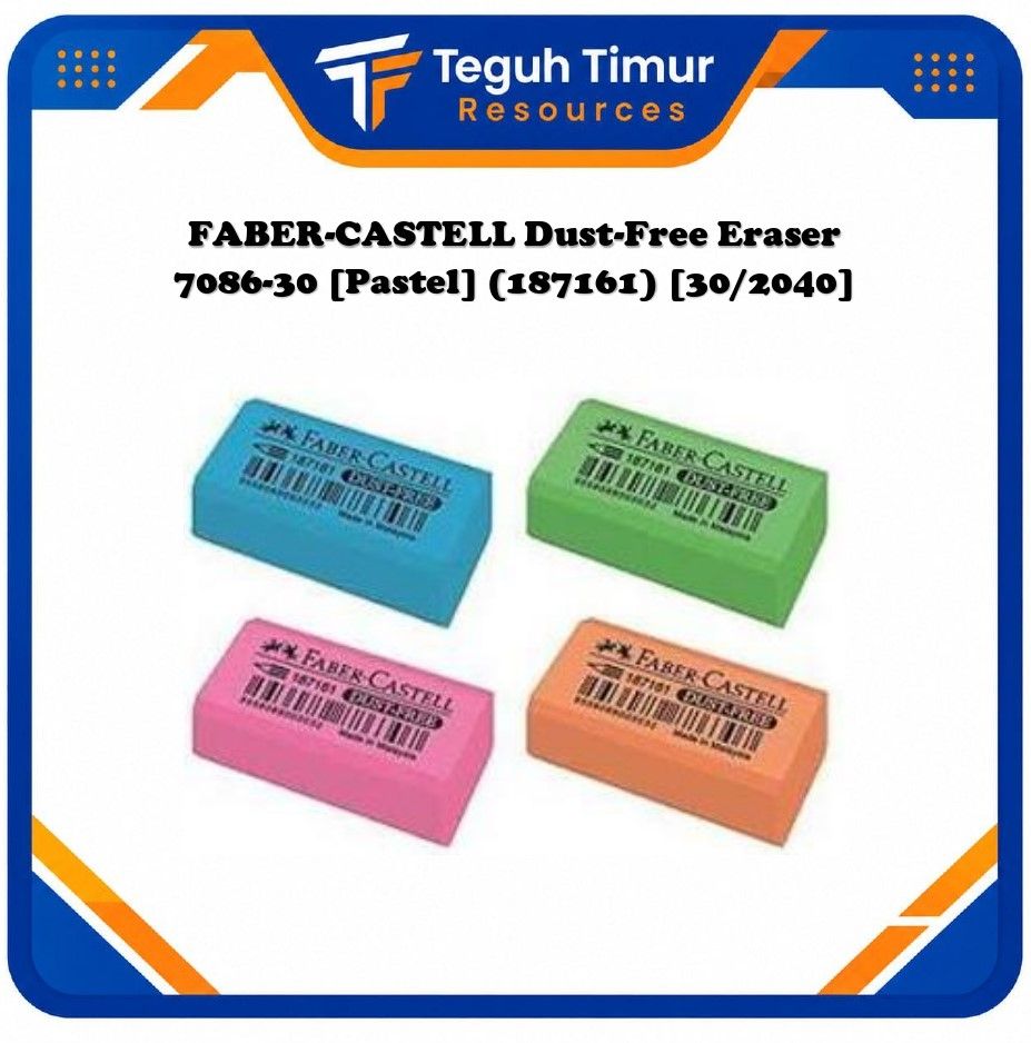Dust-Free Eraser 7086-30 [Pastel] ( 187161 ) [30/2040]