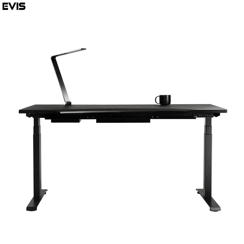 EVIS Intelligent Height Adjustable Desk | Available in Black/Walnut | Comes in 2 sizes