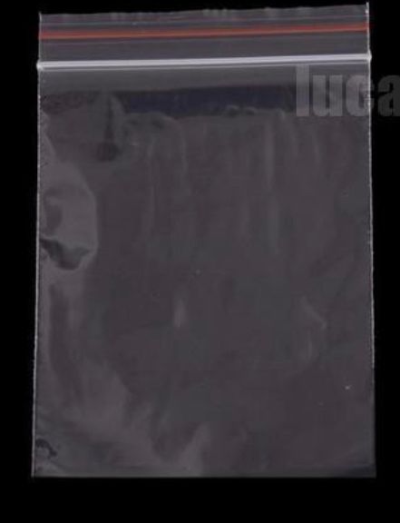 qs Zipper plastic 5 inci x 8 inchi (100pcs)