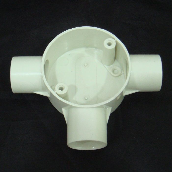 PVC Conduit (Round Tee Box - 3 Way) - 25mm