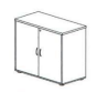 SWINGING DOOR CABINET (EXD 880)