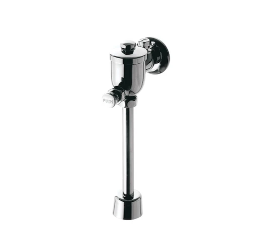 WBFT400454CP Exposed Urinal Flush Valve,straight pipe with 17204 flange
