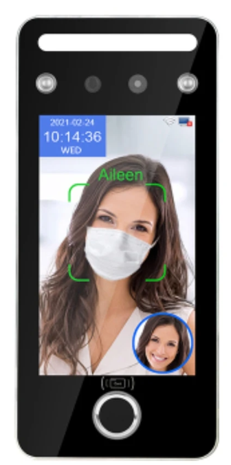 ITS OFFICE TIMETERA FINGERPRINT & FACE SCAN TIME ATTENDANCE- TIMETERA FACE RECOGNITION TIME ATTENDANCE MODEL: TT-53AI 107FFFAD
