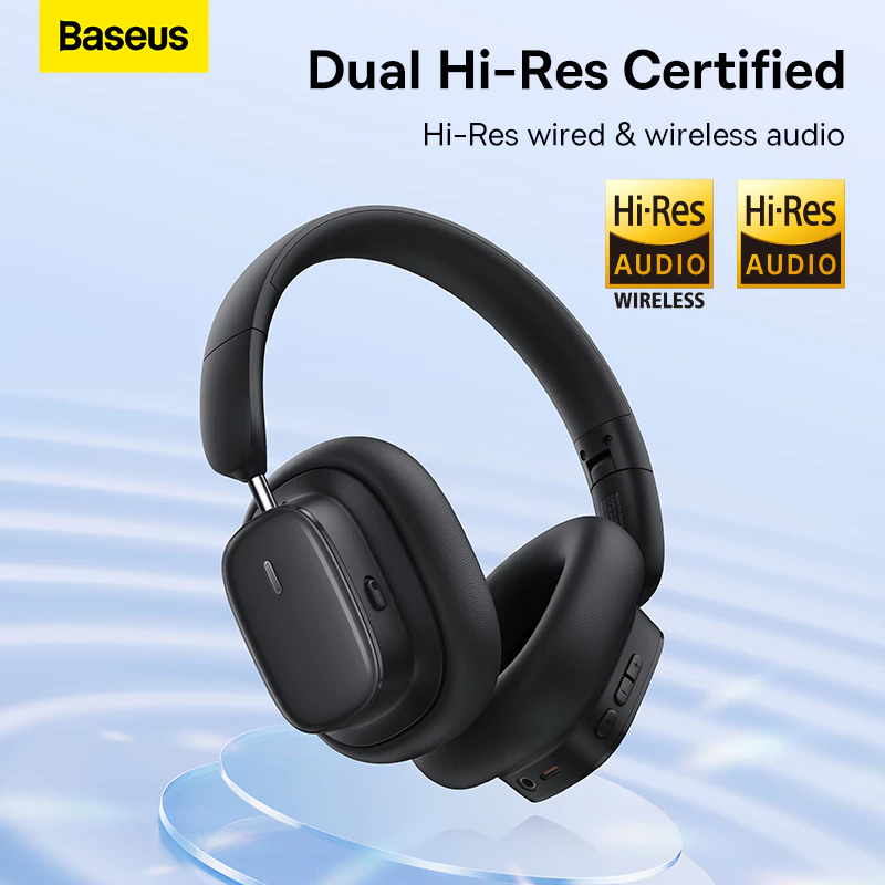 Baseus H1i Wireless Headphones Bluetooth 5.3 Stereo HiFi (Custom Logo)
