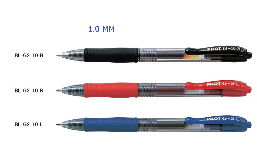 Pilot G2 Roller Ball Pen 1.0mm Blue