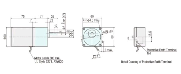 ORIENTAL MOTOR 2RK6GN-AW2L2 REVERSIBLE 110V-FREE DELIVERY
