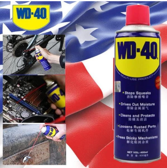 WD-40 ANTI RUST RUST PROOF LUBRICANT MULTI PURPOSE LUBRICANT WD40 (382ML / 412ML)