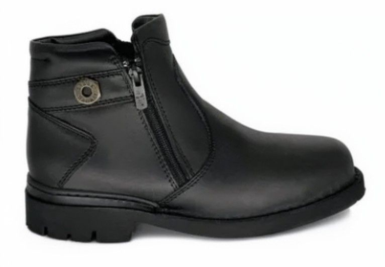 Black Hammer Mid-cut Lace Up - Black