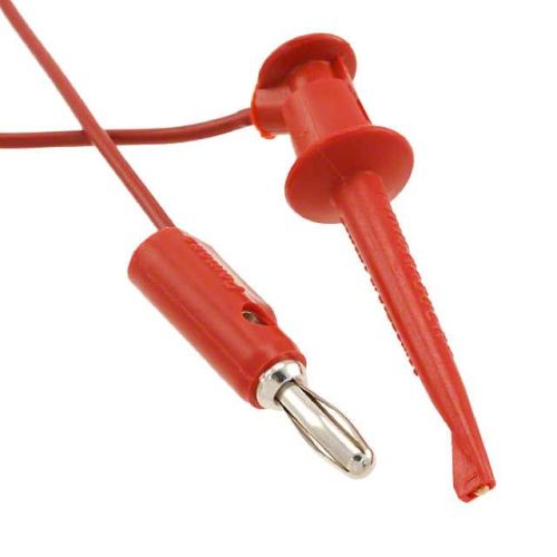 Fluke PATCH 3782-48-2 Minigrabber/banana Plug (red)